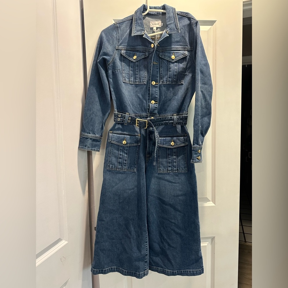 Frame Jean Jumpsuit